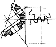齒輪基本術語錐齒輪、準雙曲面齒輪及其齒輪副