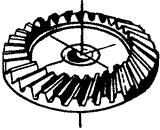 齒輪基本術語錐齒輪、準雙曲面齒輪及其齒輪副