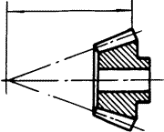 齒輪基本術語錐齒輪、準雙曲面齒輪及其齒輪副