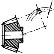 齒輪基本術語錐齒輪、準雙曲面齒輪及其齒輪副
