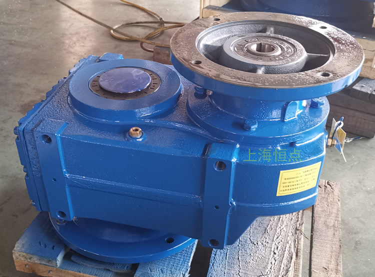 FAF77減速機 輸入配圓法蘭端蓋 輸出通孔+法蘭 實物-上海恒點